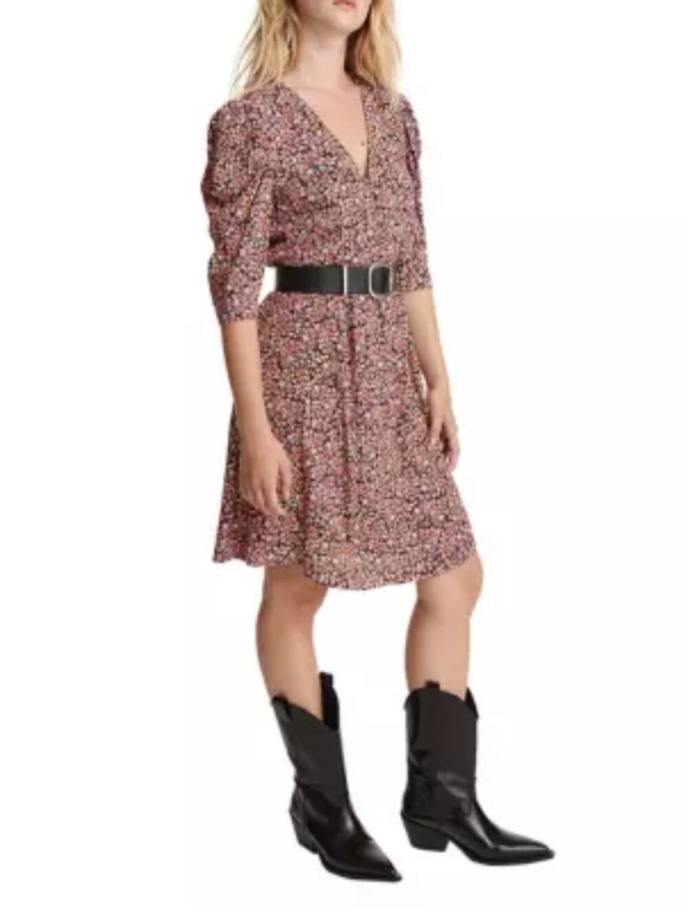 The Kooples Floral midi dress